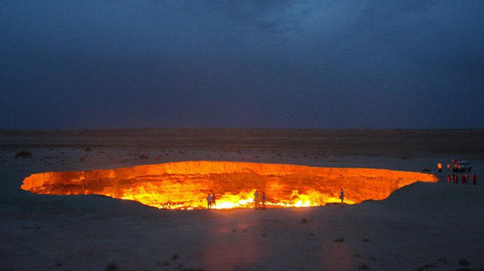 В Туркменистане погасят газовый кратер, пылавший более полувека