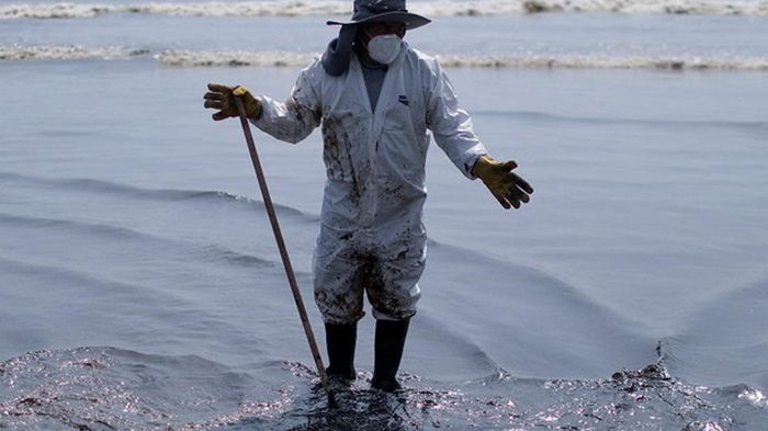 В Перу произошел масштабный разлив нефти