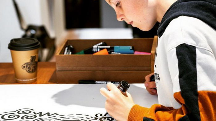 Компания Nike взяла на работу 12-летнего иллюстратора