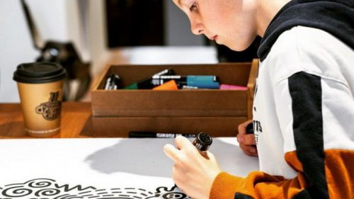 Компания Nike взяла на работу 12-летнего иллюстратора