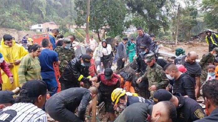 В Колумбии в результате оползня погибли 14 человек