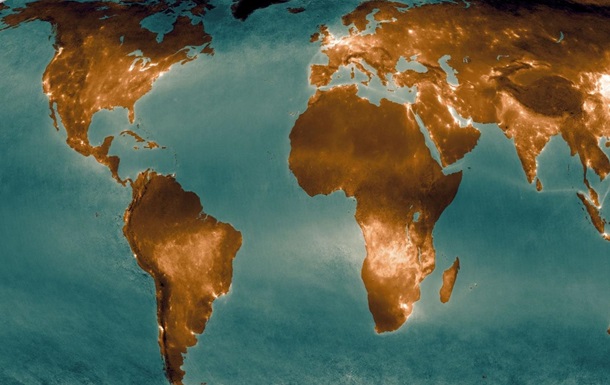 Загрязненность воздуха Земли показали на карте