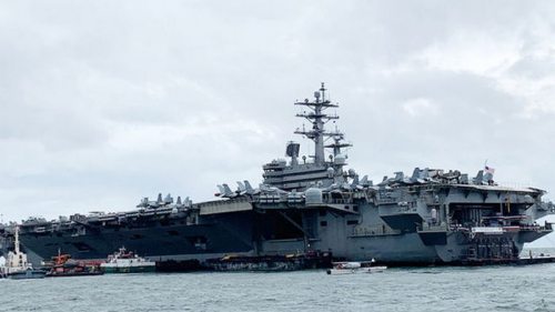 США оставляют вблизи Тайваня авианосец и ударную группу кораблей – Белый дом