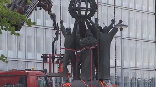В Финляндии демонтировали памятник, полученный в подарок от СССР