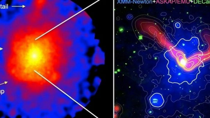 Галактическое движение. Астрономы увидели приближающееся глобальное столкновение галактик