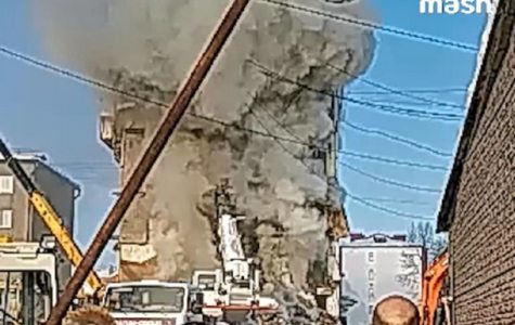 На Сахалине из-за взрыва обрушился пятиэтажный дом, есть погибшие