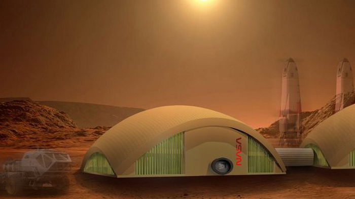 Архитекторы создали проект домов из грибов для колоний на Марсе (фото)