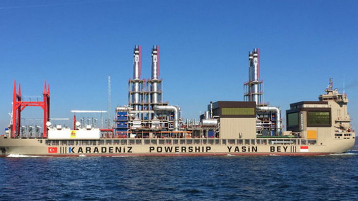 Украина ищет место для плавучих электростанций из Турции – Минэнерго