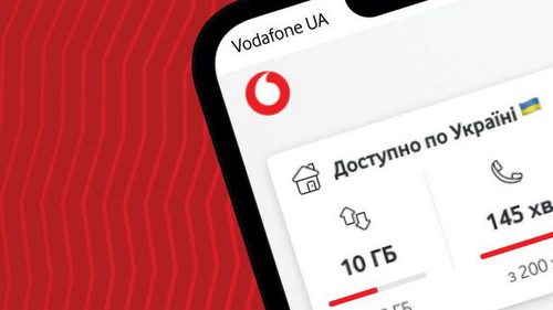 Vodafone обновил приложение для Android и IOS