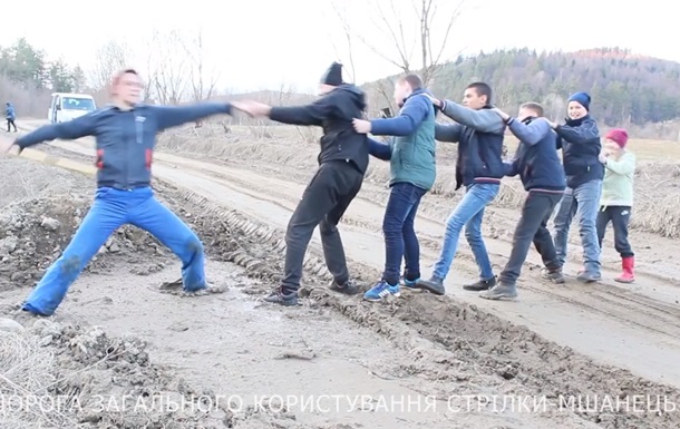Видеохит: об украинских дорогах со слезами. Вышла пародия на хит Плакала
