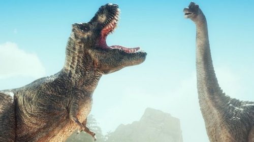 Ученые обнаружили, что динозавры «видели» глазами друг друга