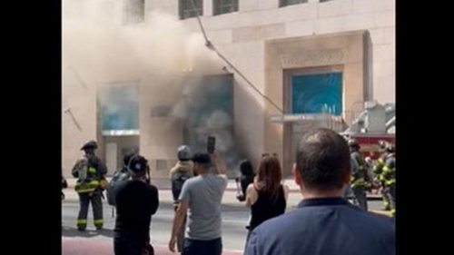 Здание Tiffany&Co в Нью-Йорке загорелось после роскошного ремонта