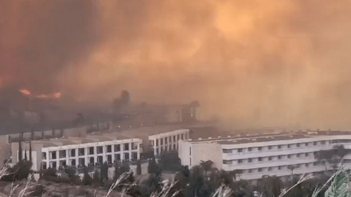 В Греции — лесные пожары: эвакуированы тысячи человек
