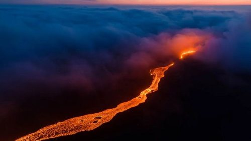 В Исландии появился самый молодой вулкан в мире: ему всего-навсего 18 дней (фото)