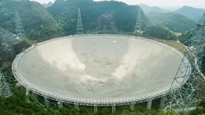 Новая технология Китая: самый большой радиотелескоп в мире будут обслуживать не люди