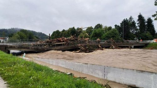 В Словении произошло масштабное наводнение, погибли 3 человека