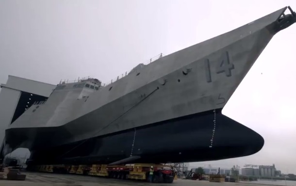 ВМС США получили новый корабль (видео)