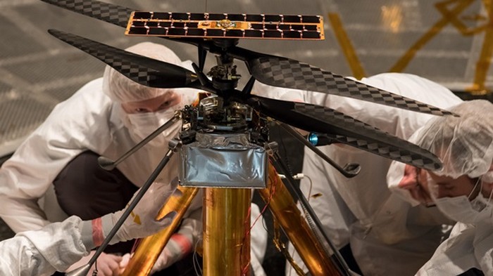 NASA завершило испытания вертолета для Марса (фото)