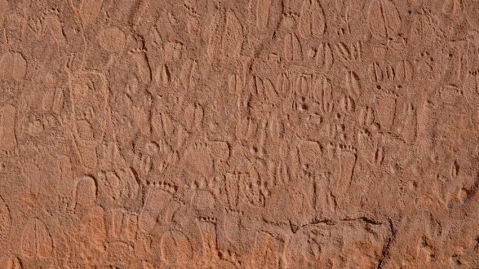 Наскальные рисунки каменного века в Намибии невероятно детализированы