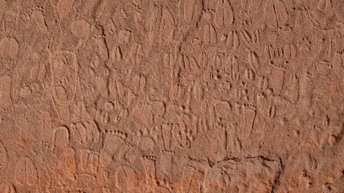 Наскальные рисунки каменного века в Намибии невероятно детализированы