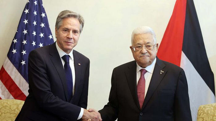 Блинкен встретился с главой Палестины