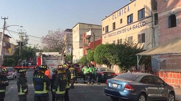 Взрыв в больнице Мексики: ранены 14 человек (видео)