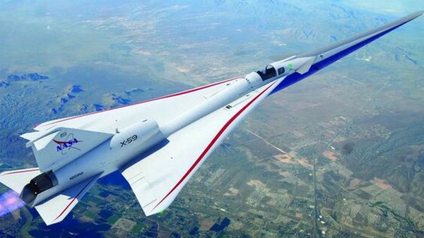 В США показали «тихий» современнейший сверхзвуковой самолет в обновленной цветовой гамме
