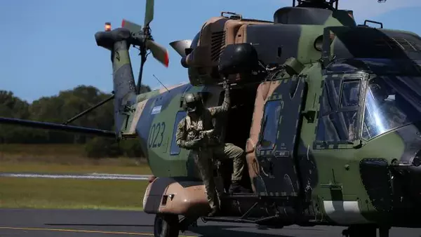 В Тихом океане разбился мексиканский военный вертолет: есть погибшие