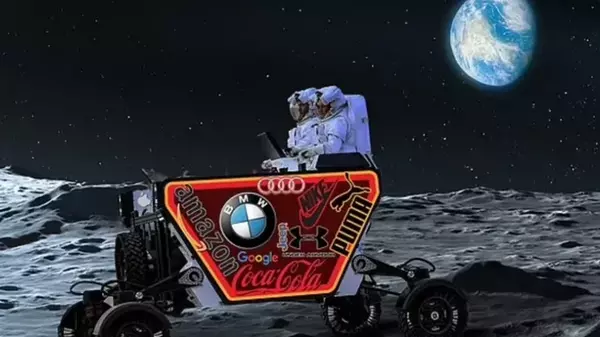 Луну залепят рекламой: в 2026 году бренды смогут рекламировать себя на спутнике Земли