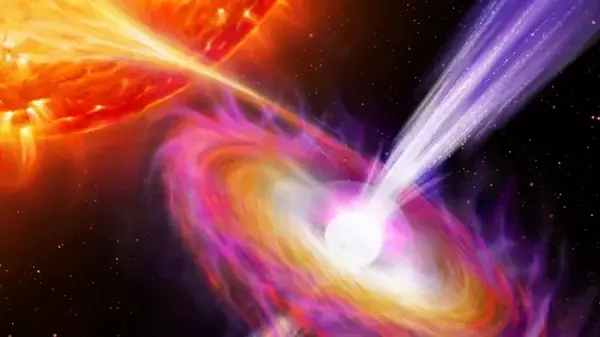 Давняя загадка почти решена: впервые вычислили скорость движения струи нейтронной звезды