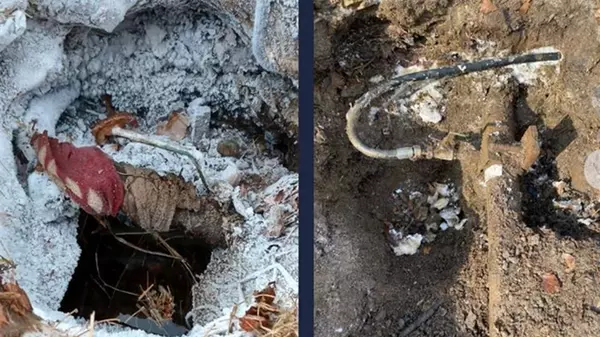 На Прикарпатье обнаружили врезку в газопровод