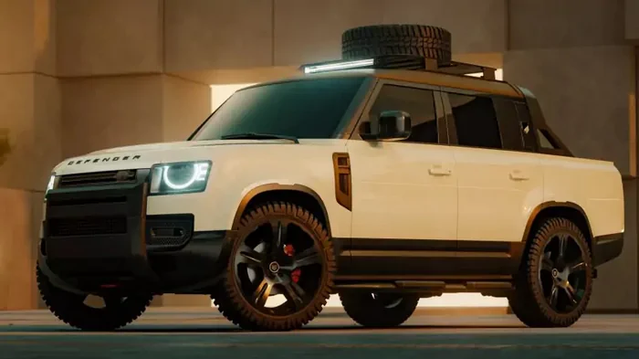 Внедорожная роскошь: дебютировал новый пикап Land Rover Defender (фото)