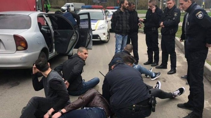 В Харькове студенты из Израиля открыли стрельбу из автомобиля