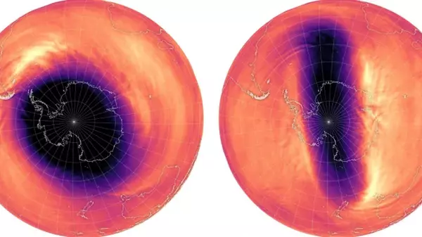 Необъяснимые возмущения сотрясли небо над Антарктидой: ученые зафиксировали аномалию