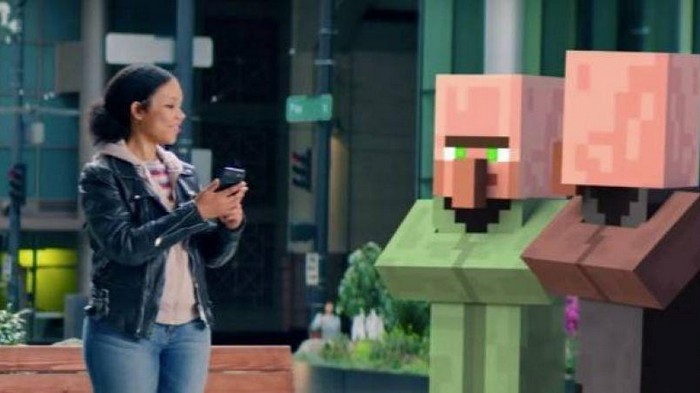 Microsoft готовит выход мобильной игры Minecraft AR