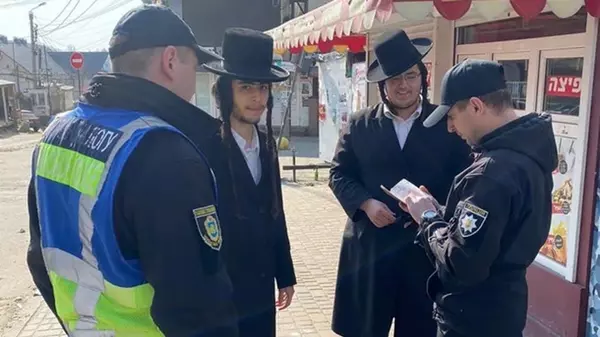 В Умани усилили безопасность в связи с прибытием хасидов