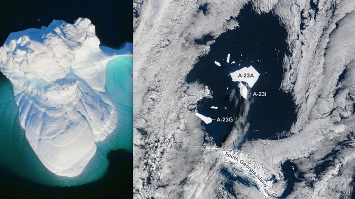 Спутниковые снимки показывают, что самый известный айсберг Антарктиды неизбежно погибнет