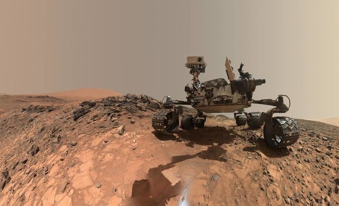 На Марсе нашли таинственные органические вещества