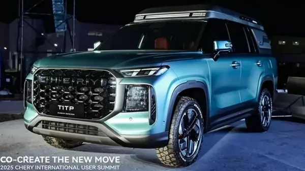 Необычный внедорожник-трансформер Chery умеет превращаться в пикап и автодом (видео)