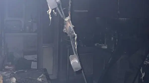 На Киевщине из-за взрыва зарядного устройства пострадал отец с детьми