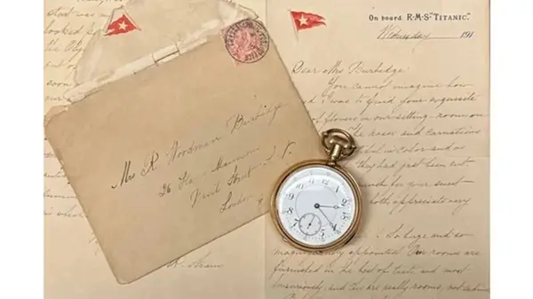 Золотые часы с Титаника выставили на аукцион за £1 млн