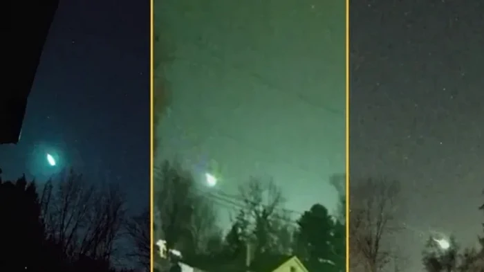 Зеленый фрагмент кометы со скоростью 160 000 км/ч взорвался над США (видео)