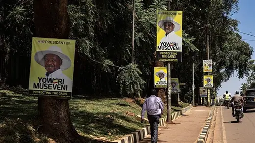 Президент Уганды в седьмой раз победил на выборах