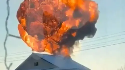 В Тамбовской области РФ произошёл взрыв поезда