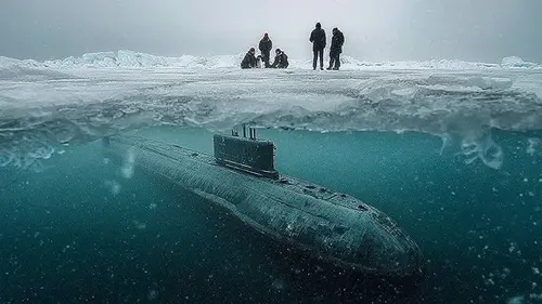 В Антарктиде после обнаружения аномальных структур исчезла субмарина
