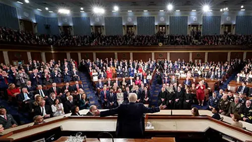 «Золотой век» Америки: Трамп обращается к Конгрессу