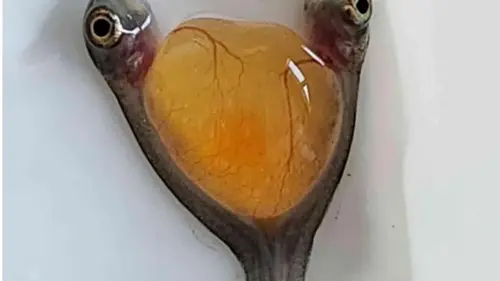 Две головы и одно тело: ученые случайно нашли редких сиамских близнецов