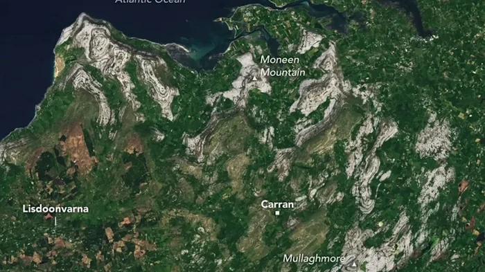 Нечто серое притаилось в Ирландии: появилось 250 млн лет назад и до сих пор видно из космоса