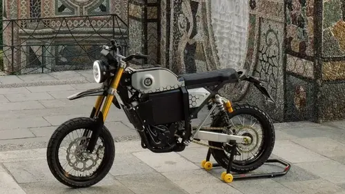 Недорогой и прочный: в Италии создали внедорожный электрический мотоцикл (фото)