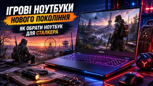 Ігрові ноутбуки нового покоління: як обрати ноутбук для сталкера